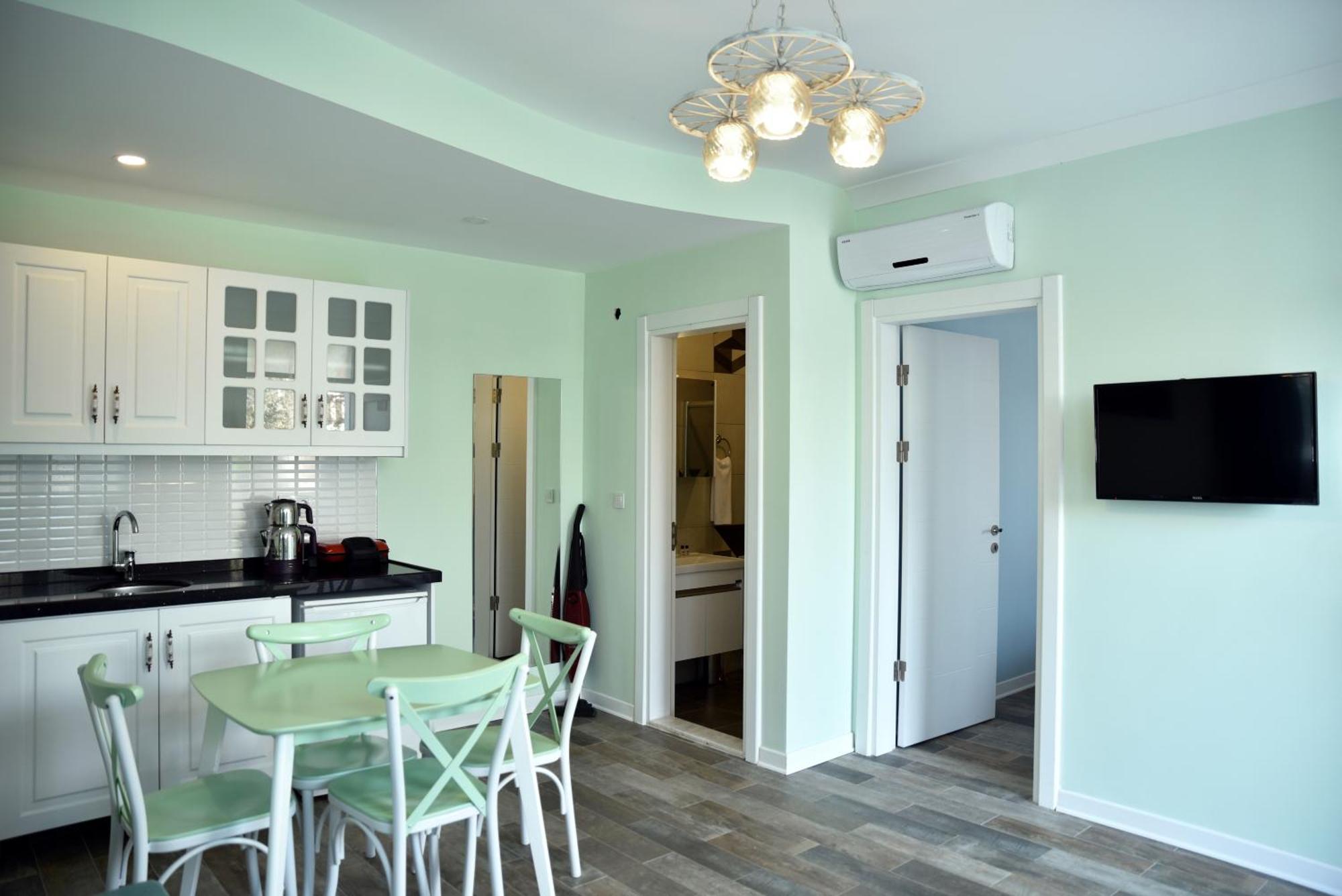 Zeytin Arasi Apart Otel Айвалик Номер фото